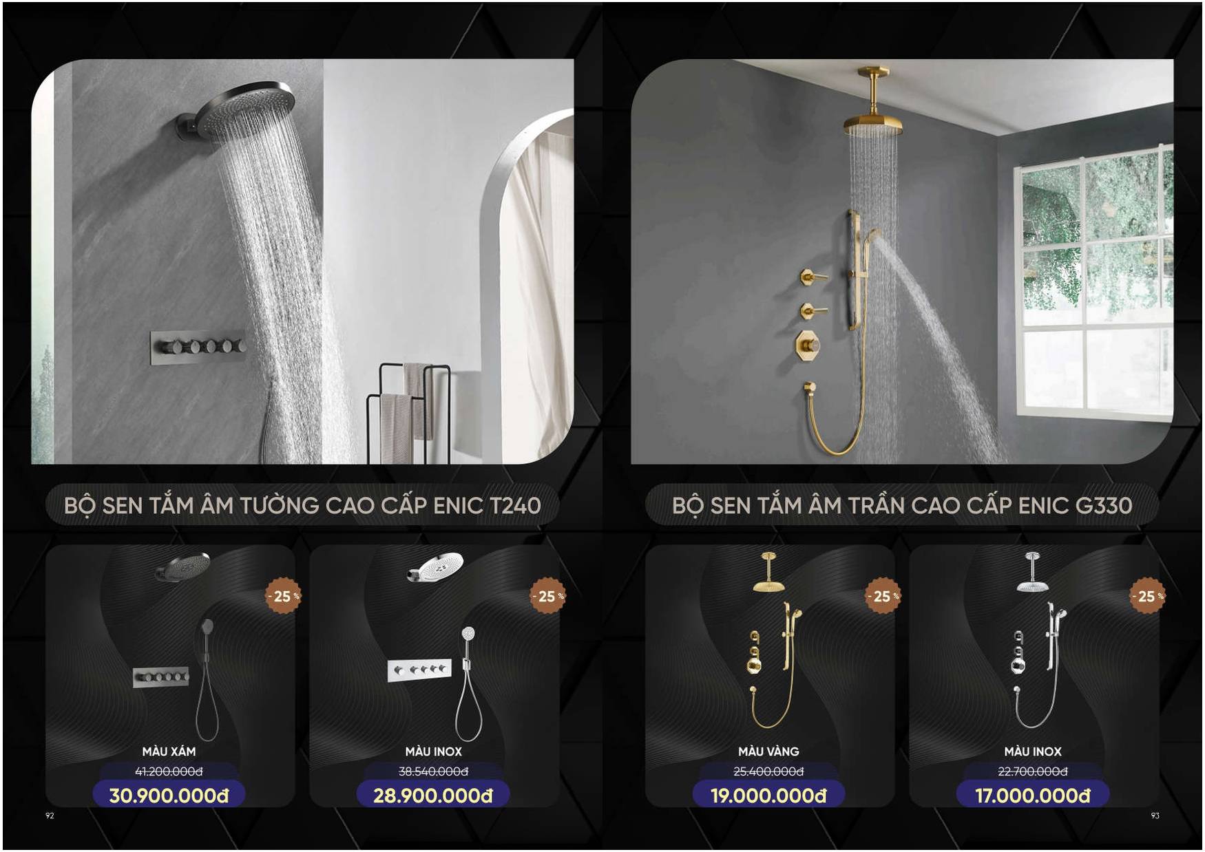 Bảng giá và Catalogue Thiết bị vệ sinh thông minh ENIC /Page 46